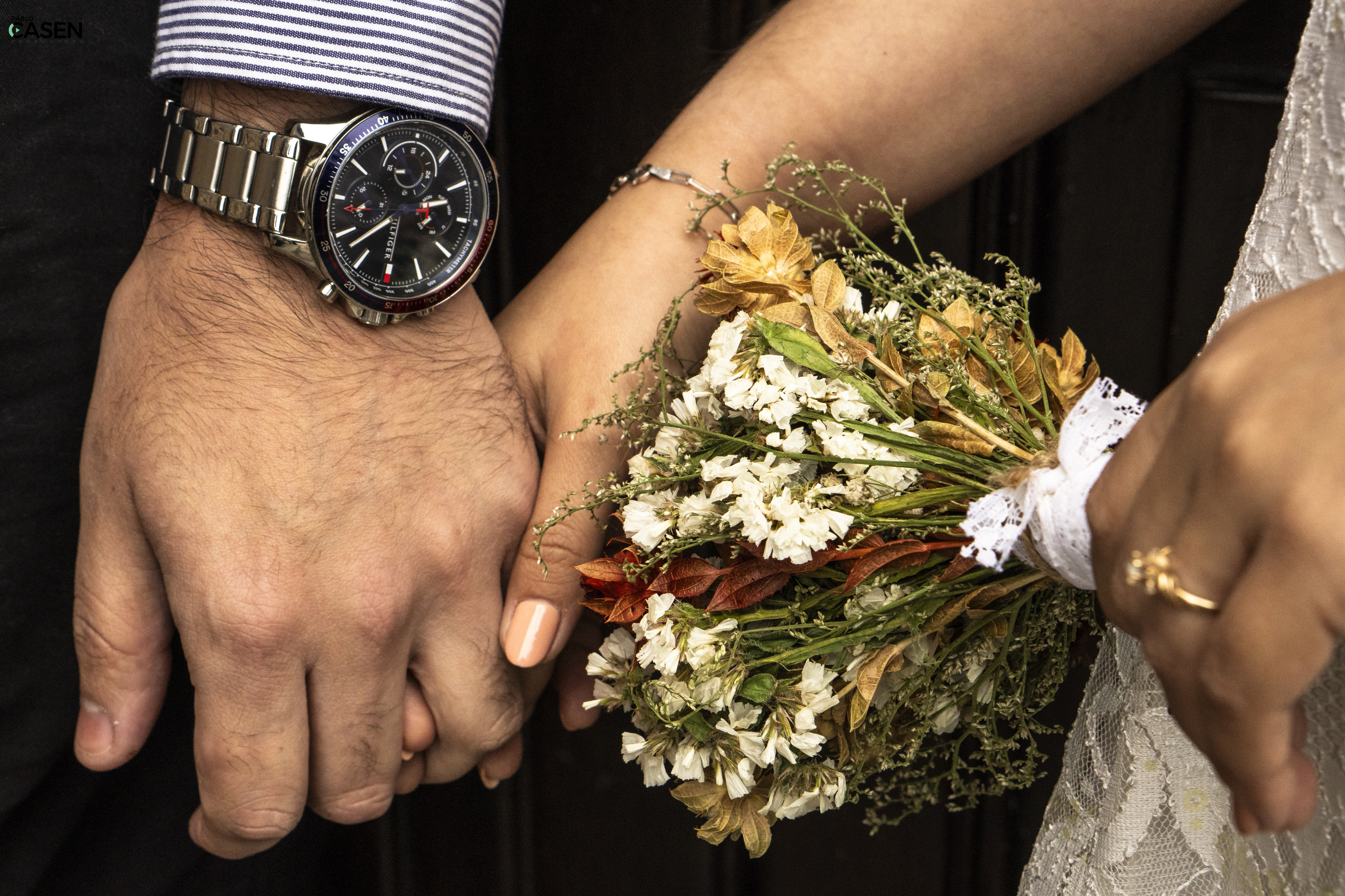 Martin y Giselle en su sesión de preboda